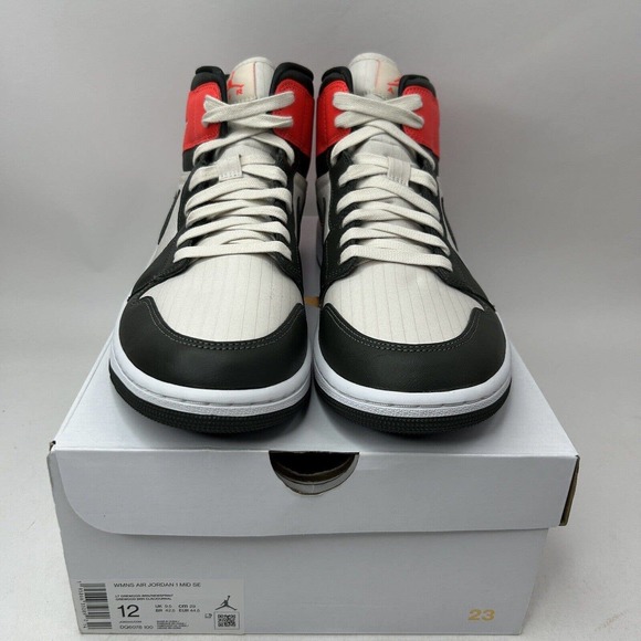 Nike Shoes Air Jordan 1 Mid SE WMNS “Light Orewood Brown” 2023 - Picture 2 of 5